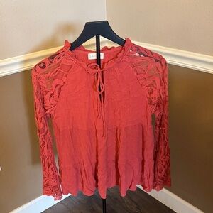 Altar'd State Lace Blouse